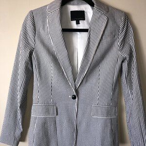Banana Republic Seersucker Blazer